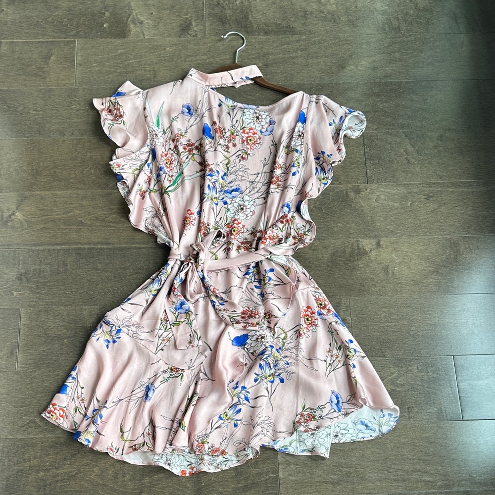 Marissa Webb Ruffle Sleeve Dress